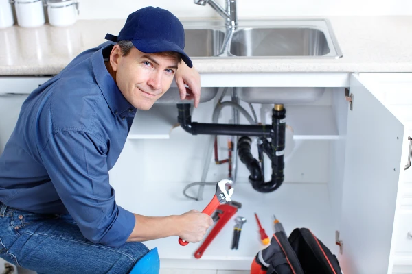 a pipe with a water leak from Emergency Plumber Kyle in Kyle, TX - Kitchen Faucet Replacement