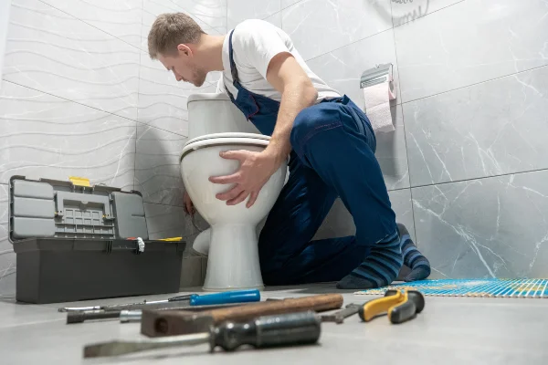 a male plumber unclogging a sink from Emergency Plumber Kyle in Kyle, TX - Kitchen Faucet Replacement